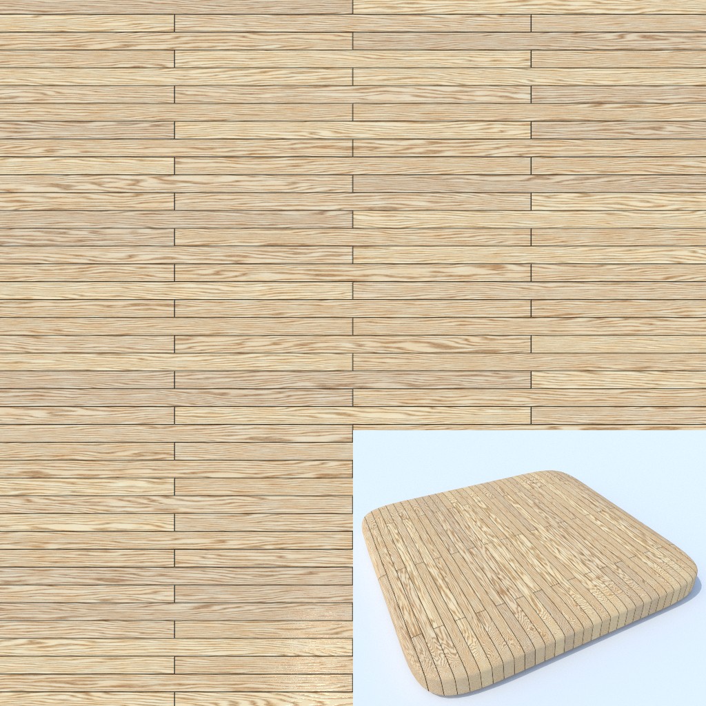Procedural Planks - Wood - Texture preview image 1